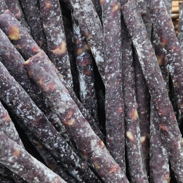 Wild Venison Snacking Salami - Juniper and Black Pepper