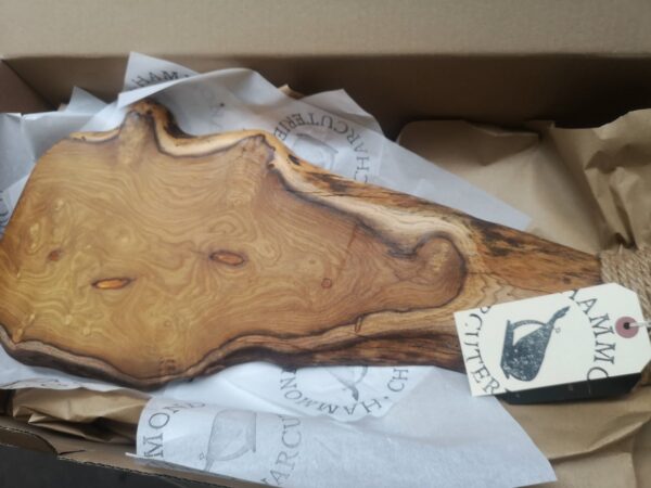 Wild Cherry Wood Charcuterie Board, wind-felled, hand-made - one-off